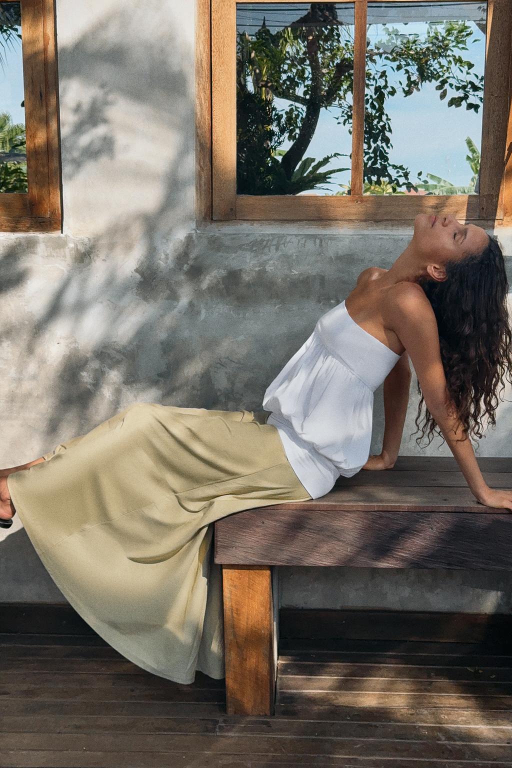 КОМБИНИРОВАННОЕ ПЛАТЬЕ МИДИ