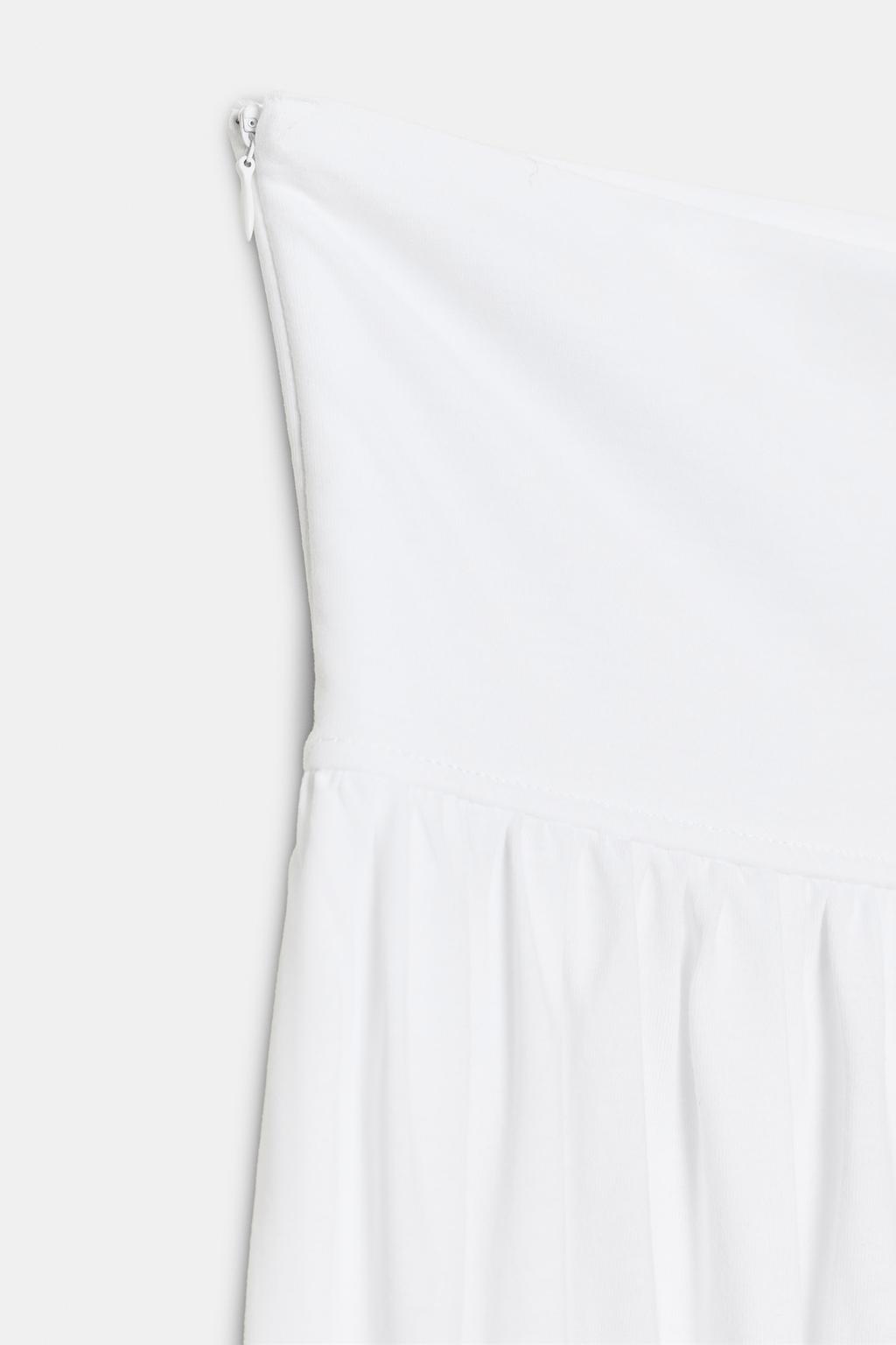 КОМБИНИРОВАННОЕ ПЛАТЬЕ МИДИ