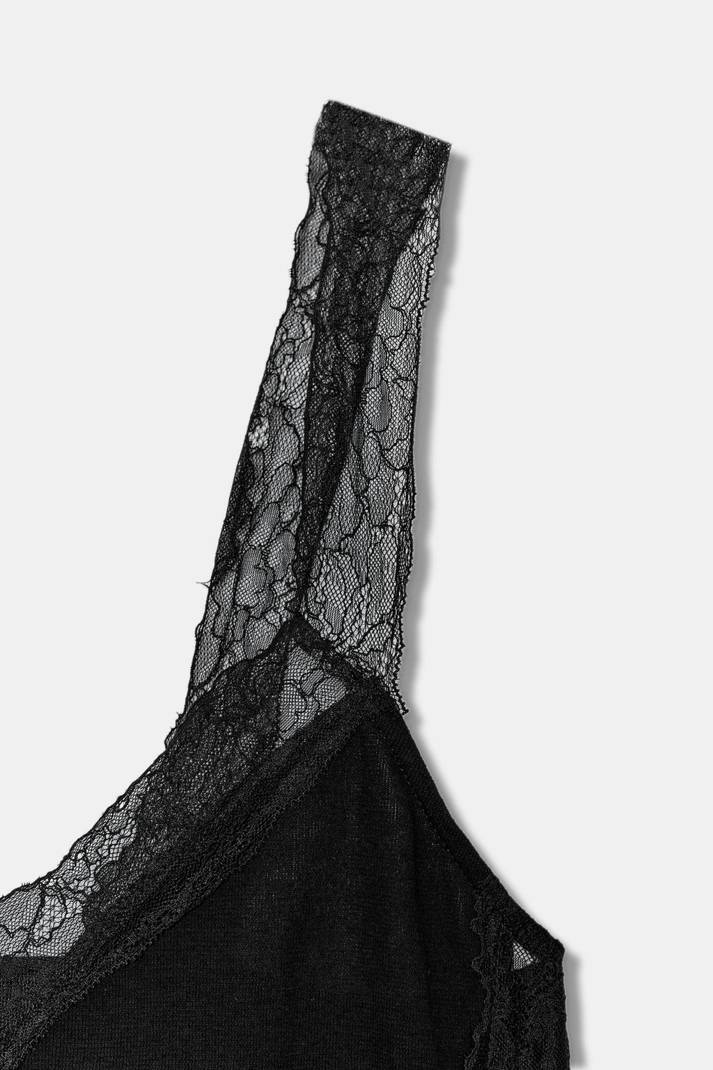 АСИММЕТРИЧНЫЙ КРУЖЕВНОЙ ТОП В СТИЛЕ РУСТИК