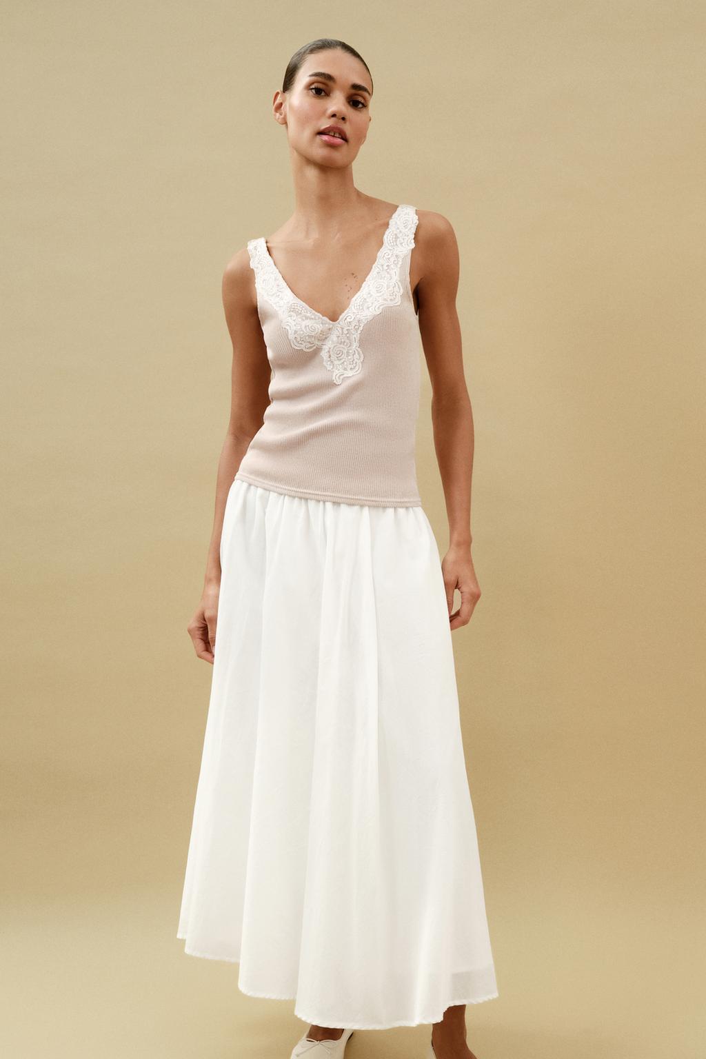 ТОП В РУБЧИК С КРУЖЕВОМ