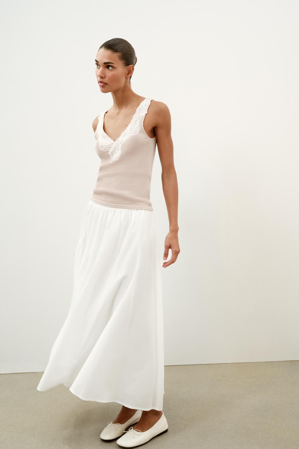 ТОП В РУБЧИК С КРУЖЕВОМ