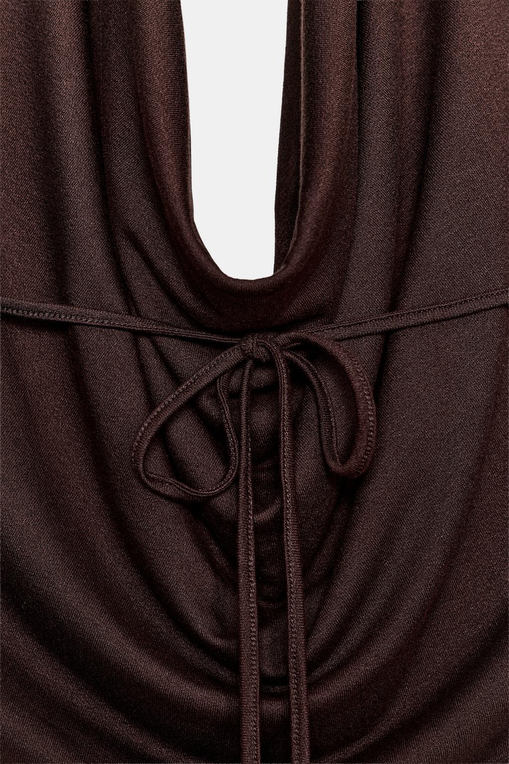 ДРАПИРОВАННЫЙ ТОП ХАЛТЕР