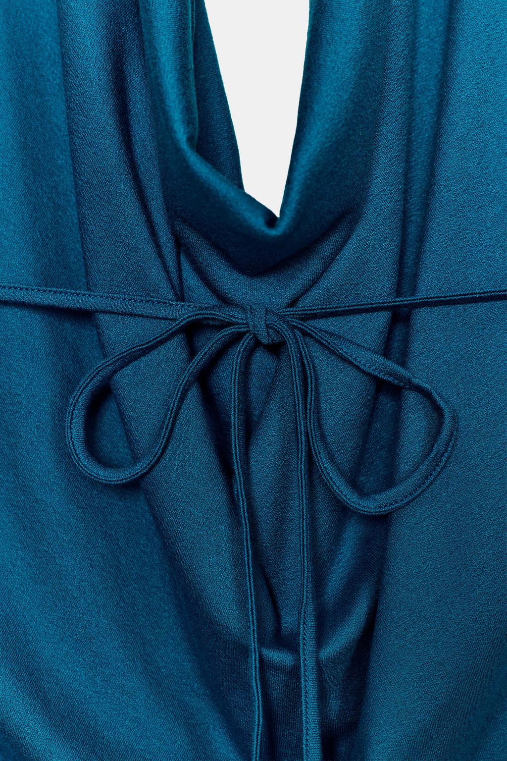 ДРАПИРОВАННЫЙ ТОП ХАЛТЕР