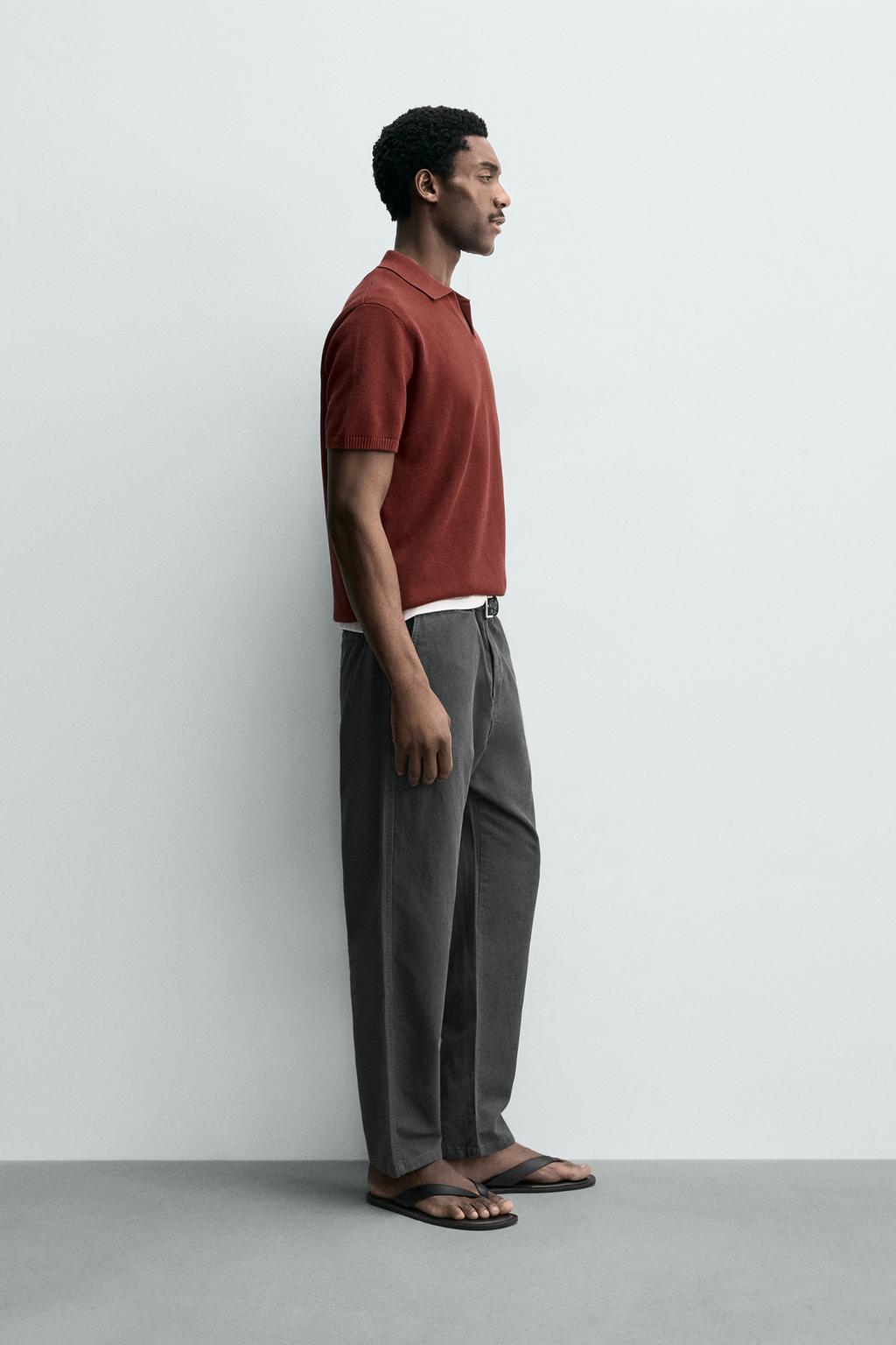 СВОБОДНЫЕ БРЮКИ ПРЯМОГО КРОЯ