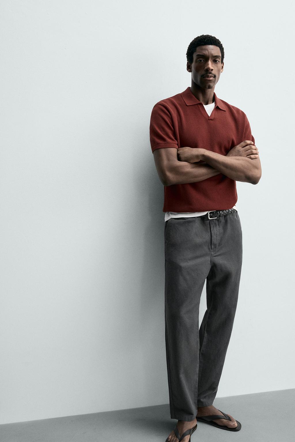 СВОБОДНЫЕ БРЮКИ ПРЯМОГО КРОЯ