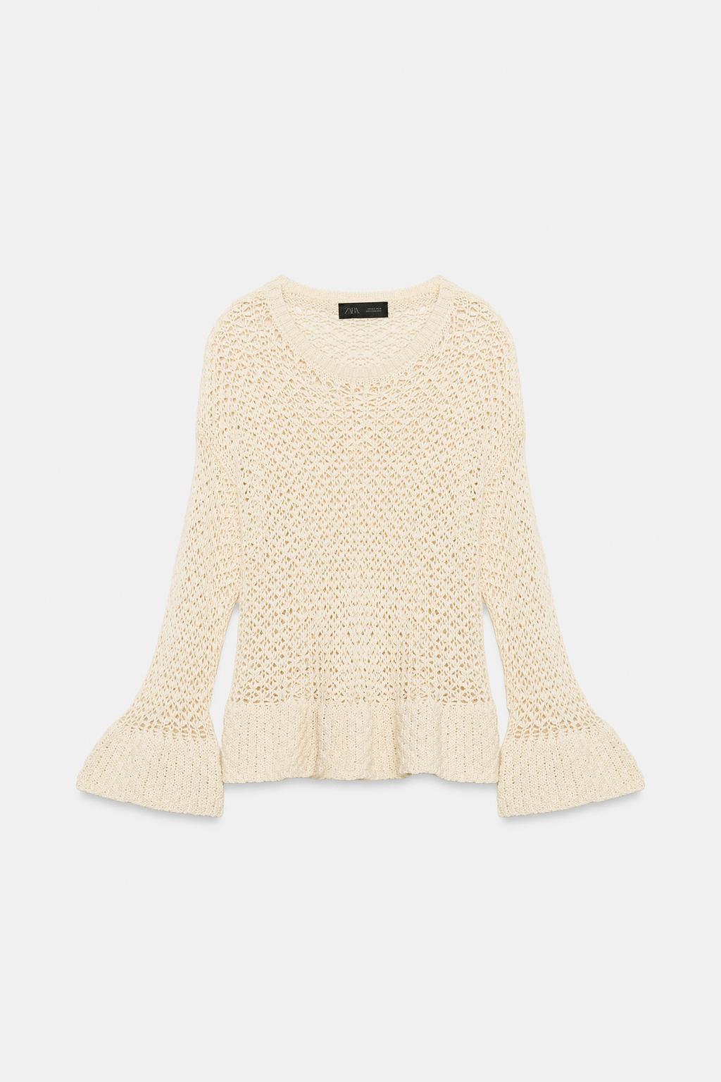 СВИТЕР С ВОЛАНАМИ