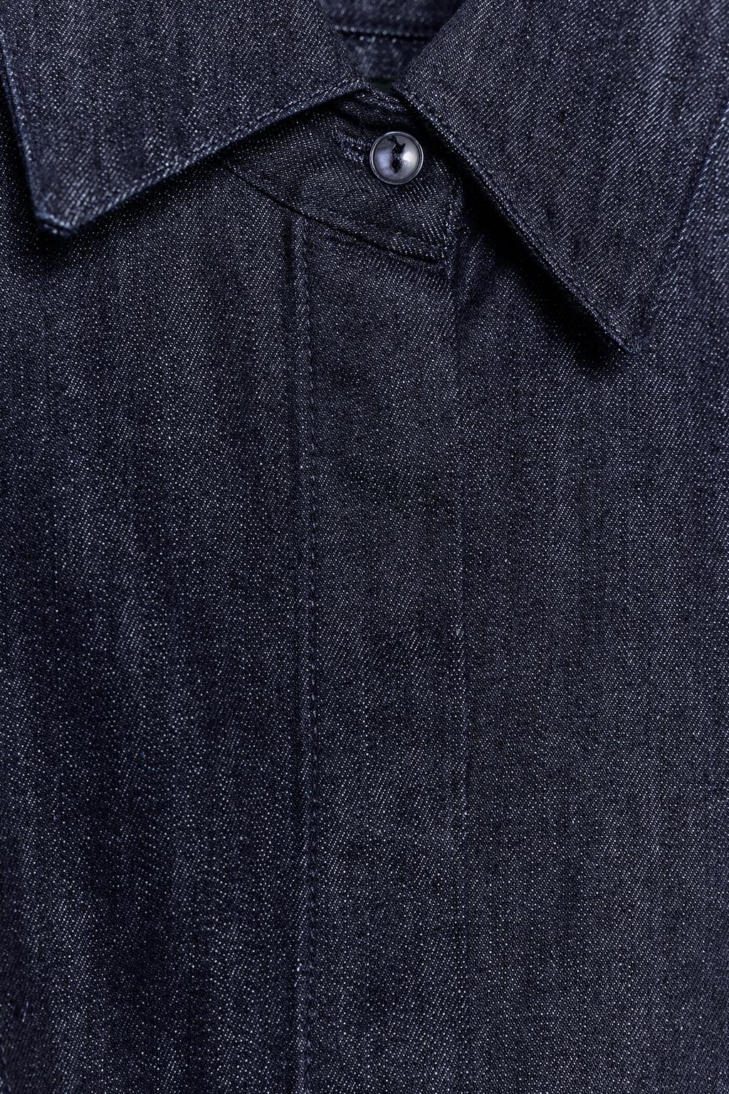 ДЖИНСОВАЯ РУБАШКА С БАСКОЙ — коллекция Zara «ZW»