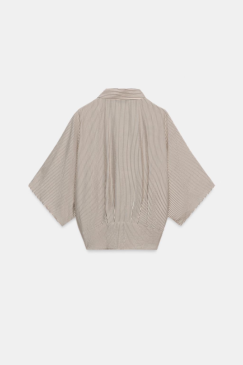 РУБАШКА С КОРОТКИМИ РУКАВАМИ И УЗЛОМ