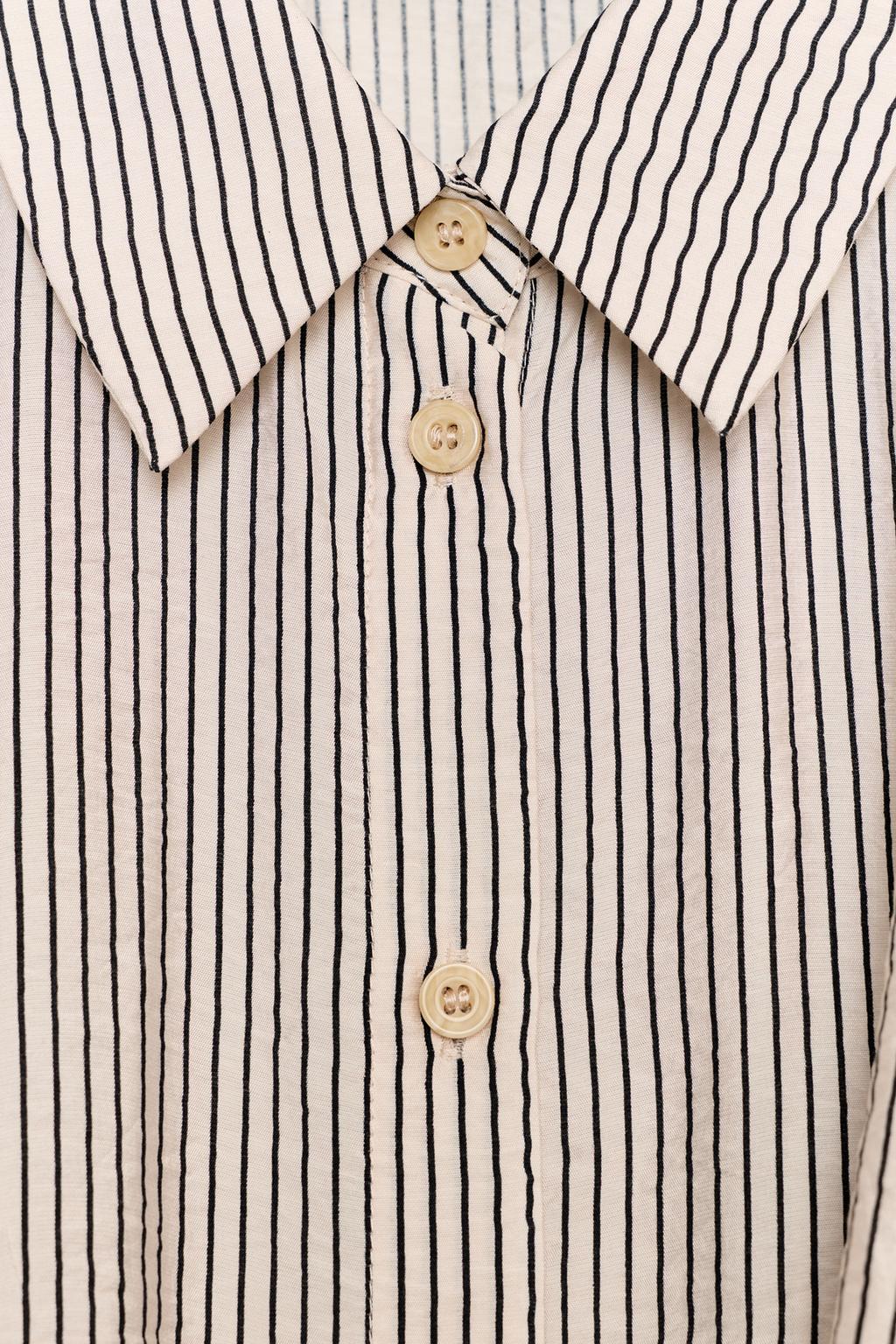 РУБАШКА С КОРОТКИМИ РУКАВАМИ И УЗЛОМ