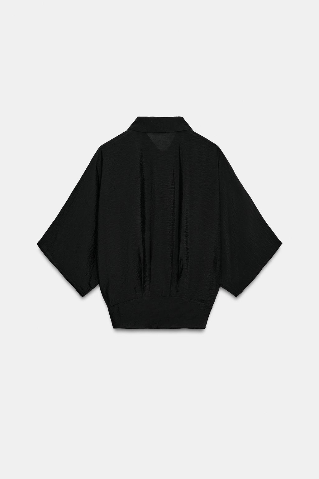 РУБАШКА С КОРОТКИМИ РУКАВАМИ И УЗЛОМ