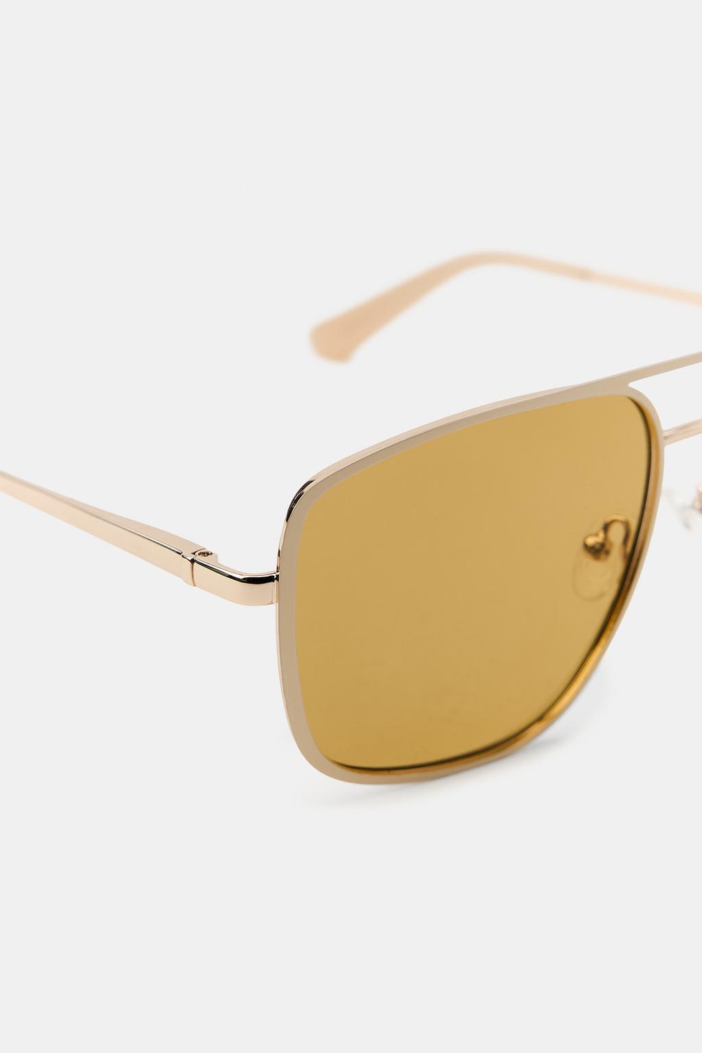 МЕТАЛЛИЧЕСКИЕ СОЛНЦЕЗАЩИТНЫЕ ОЧКИ-АВИАТОРЫ