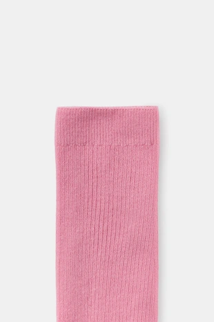 Базовые носки в мелкий рубчик- Заказать в России