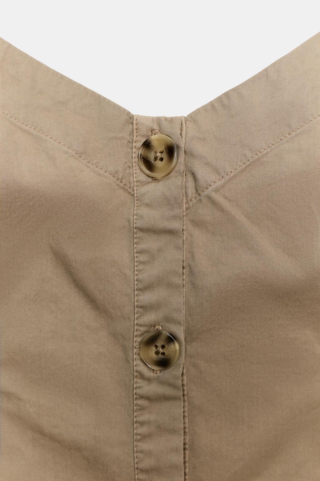 ПЛАТЬЕ МИДИ НА ПУГОВИЦАХ