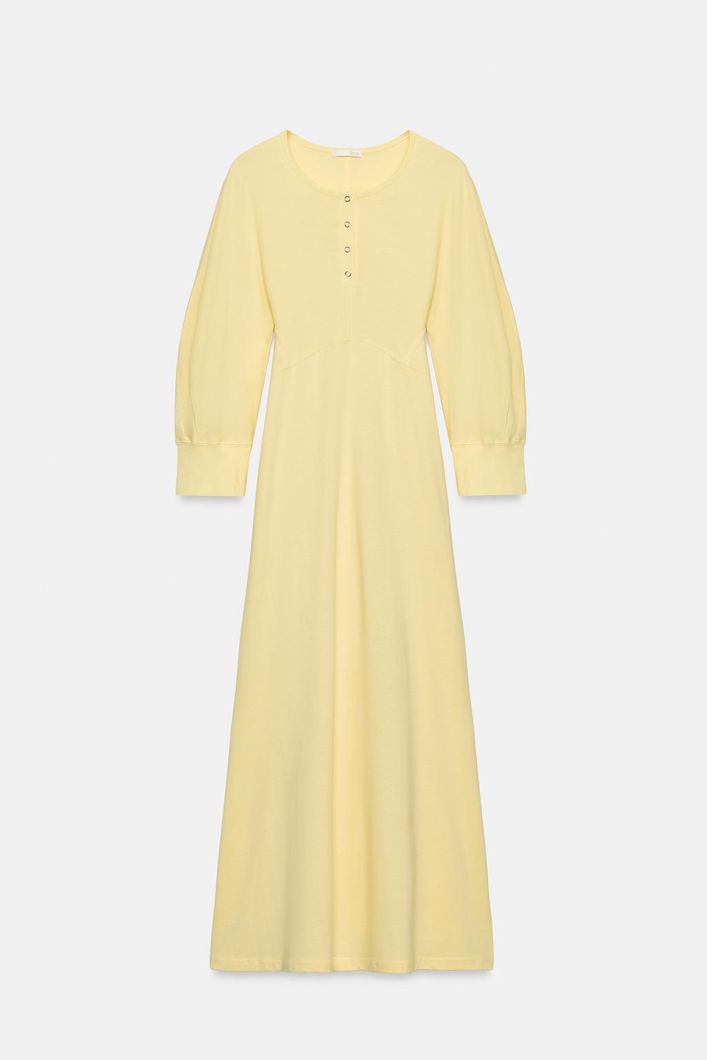 ПЛАТЬЕ МИДИ НА ПУГОВИЦАХ