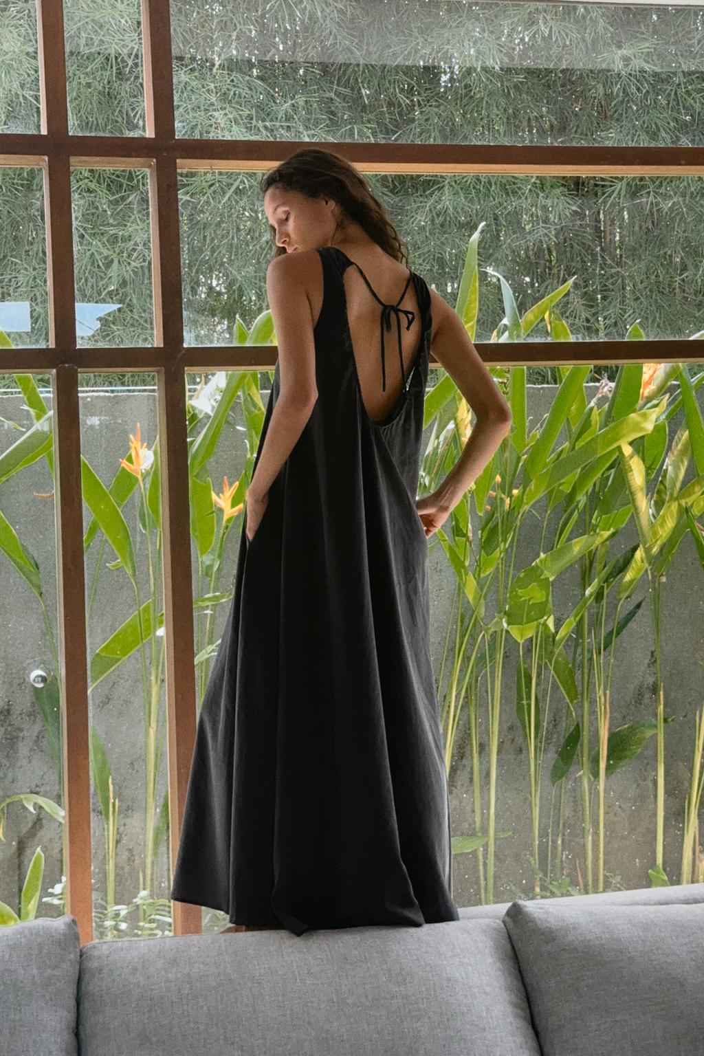 ПЛАТЬЕ МИДИ СВОБОДНОГО КРОЯ