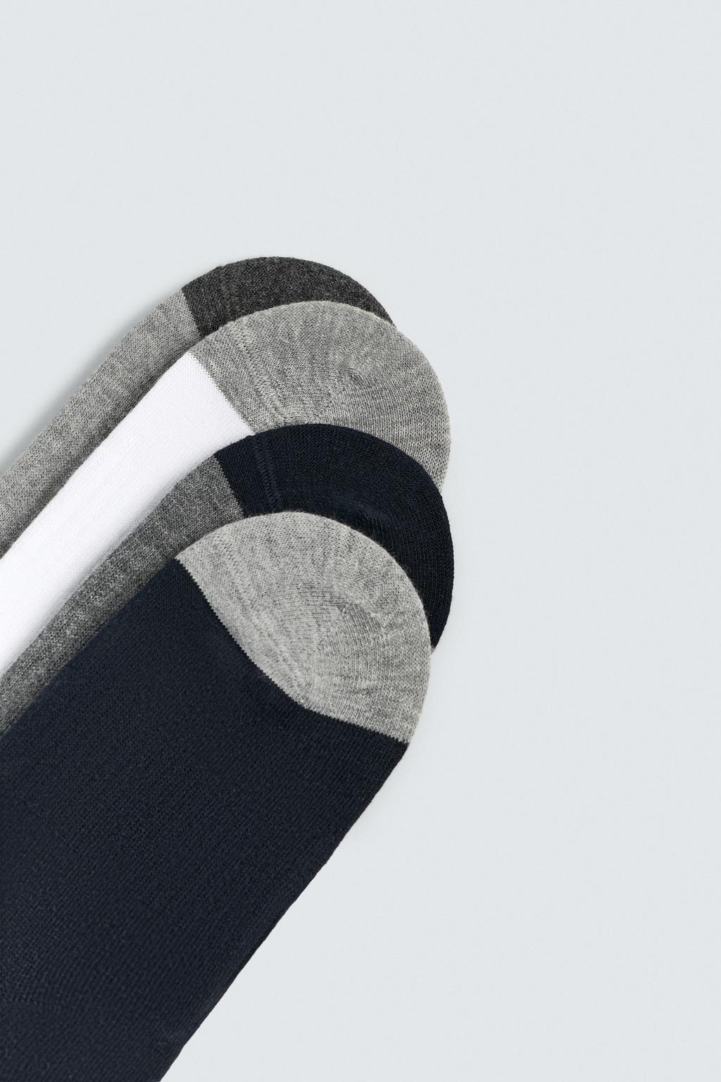 НАБОР ИЗ 4 ПАР УКОРОЧЕННЫХ НОСКОВ PINKY