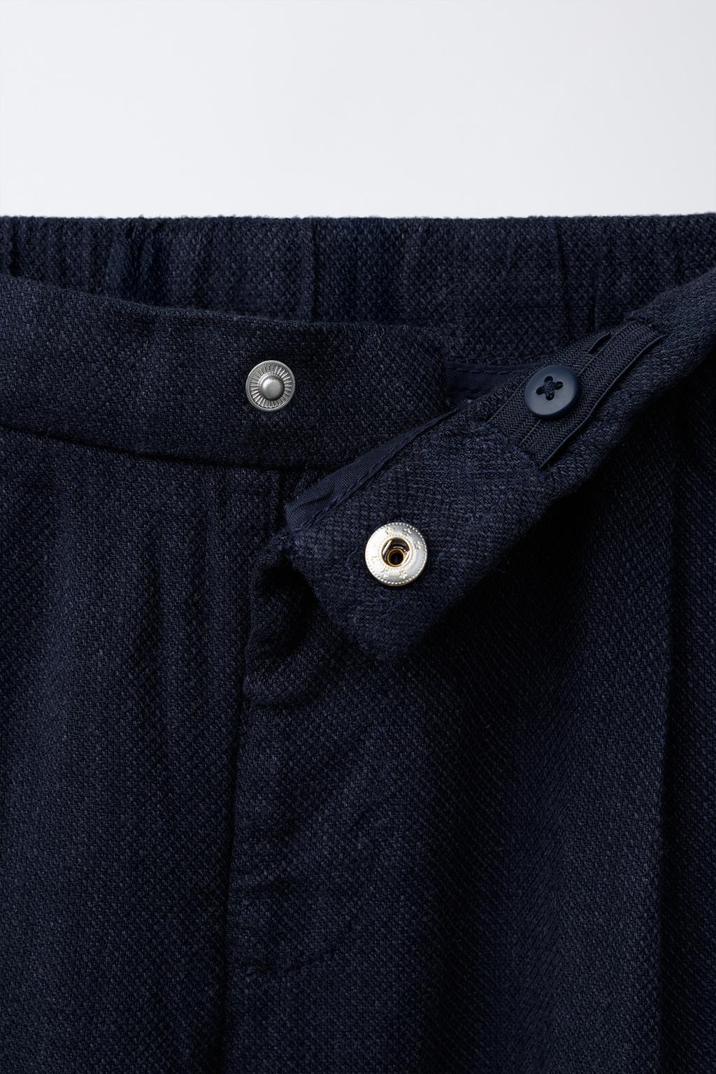 Брюки из льняной смеси для костюма