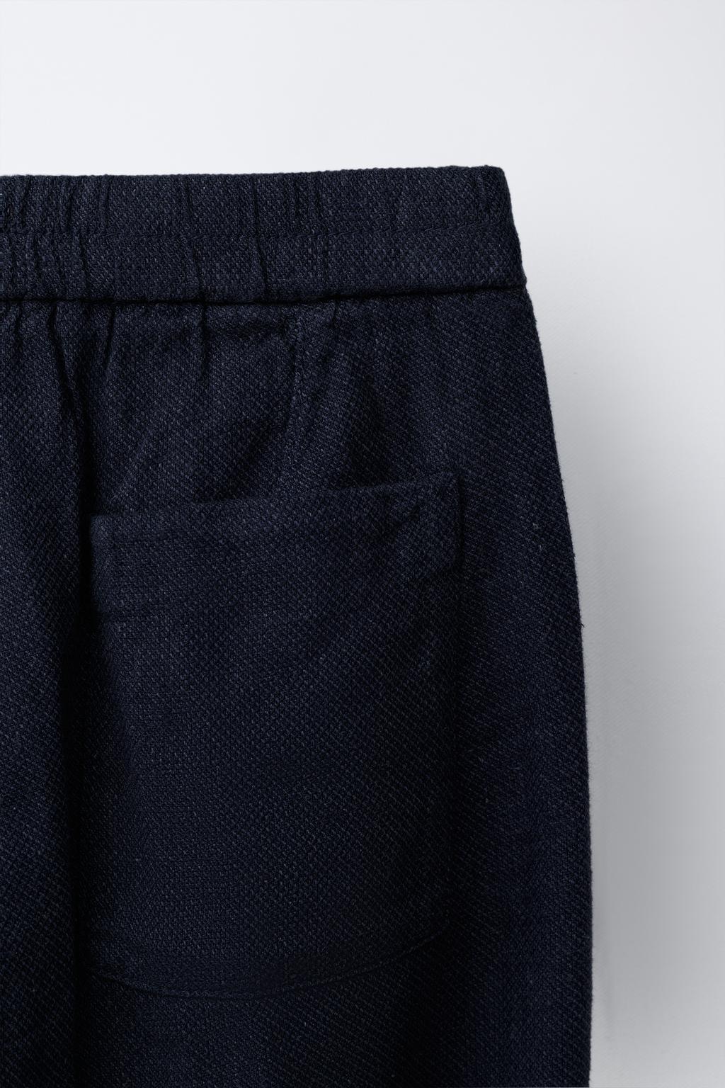 Брюки из льняной смеси для костюма