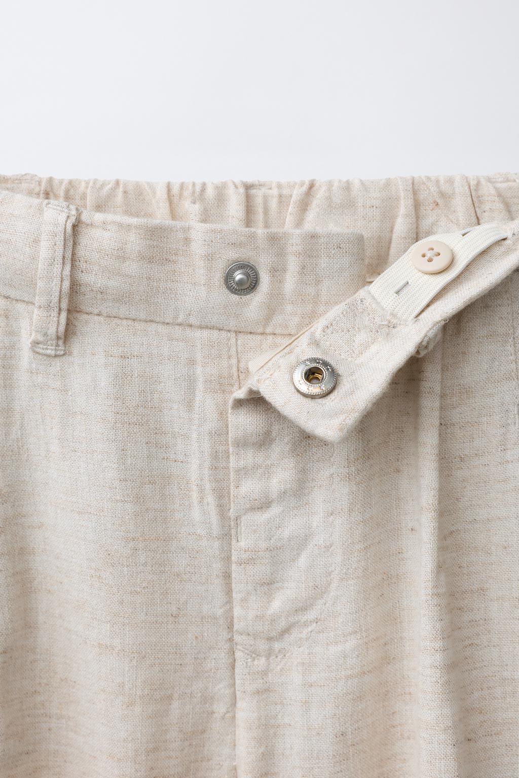 Брюки из льняной смеси для костюма