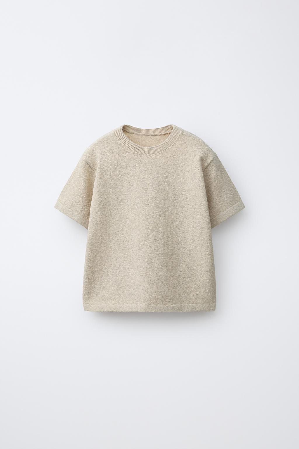 Поло с грубым вязанием