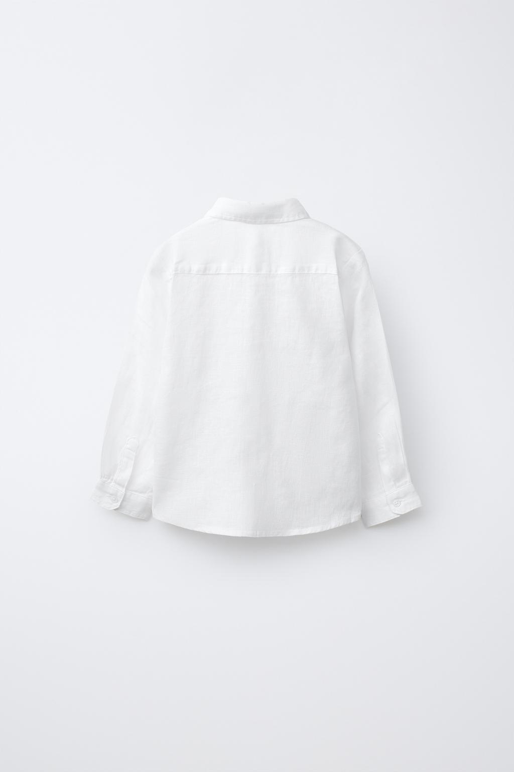 Рубашка из 100% льна