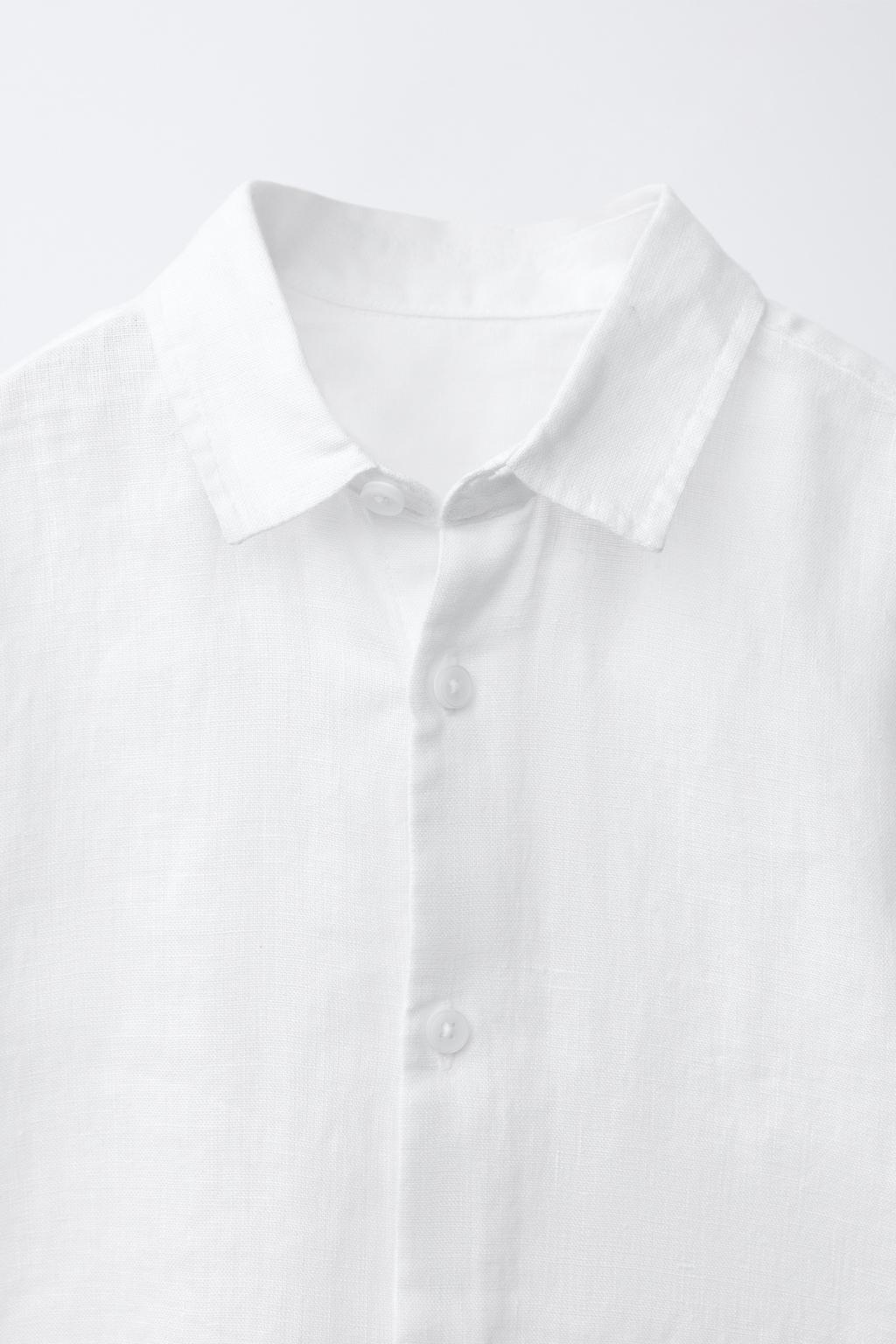 Рубашка из 100% льна