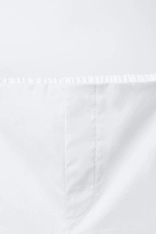 Бермуды из поплина с вышитым цветком- Заказать в России