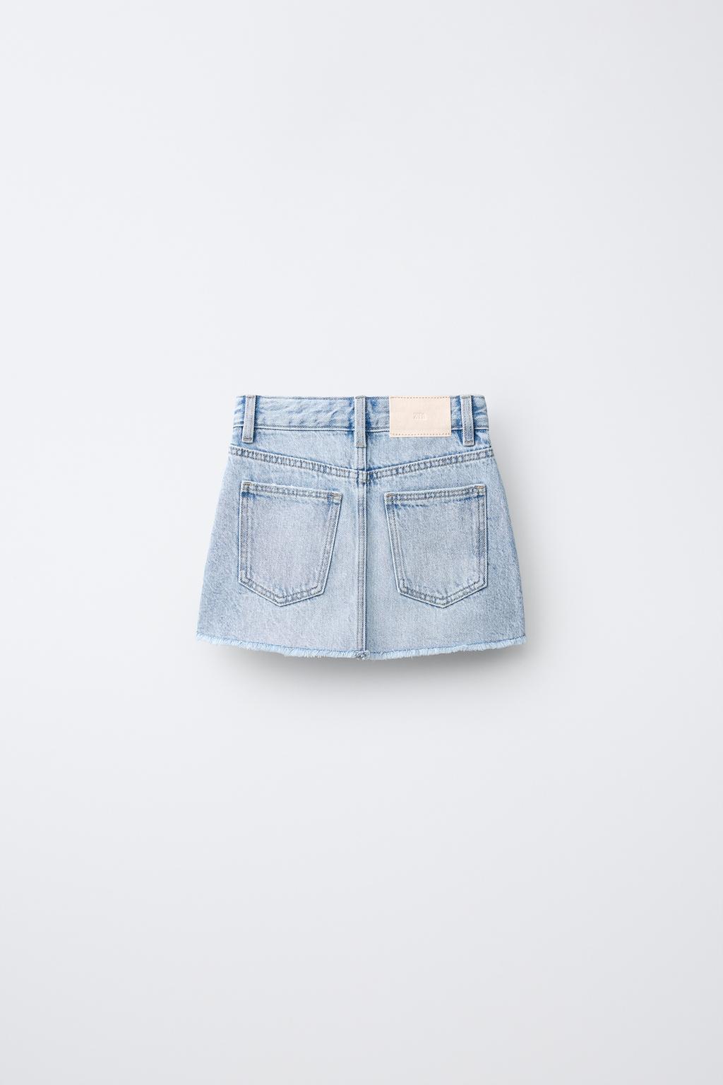 ДЖИНСОВАЯ ЮБКА