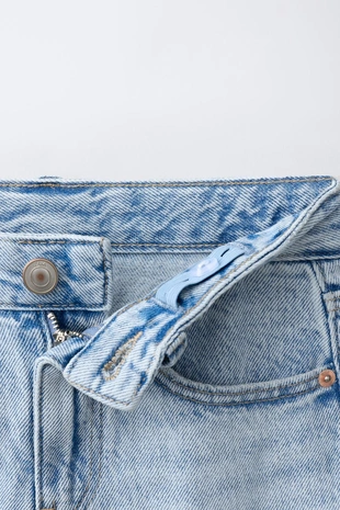 Джинсовая юбка- Заказать в России