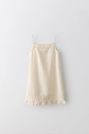 Платье-туника из хлопка и льна limited edition для детей 2-5 лет- Заказать в России