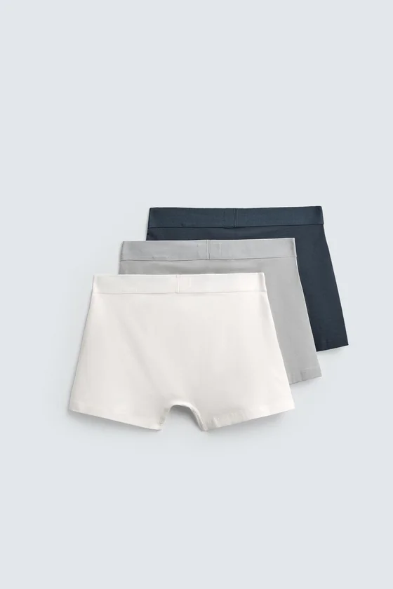 НАБОР ИЗ ТРЕХ ТРУСОВ-БОКСЕРОВ SOFT