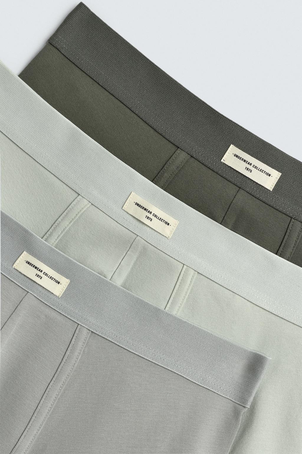 НАБОР ИЗ ТРЕХ ТРУСОВ-БОКСЕРОВ SOFT