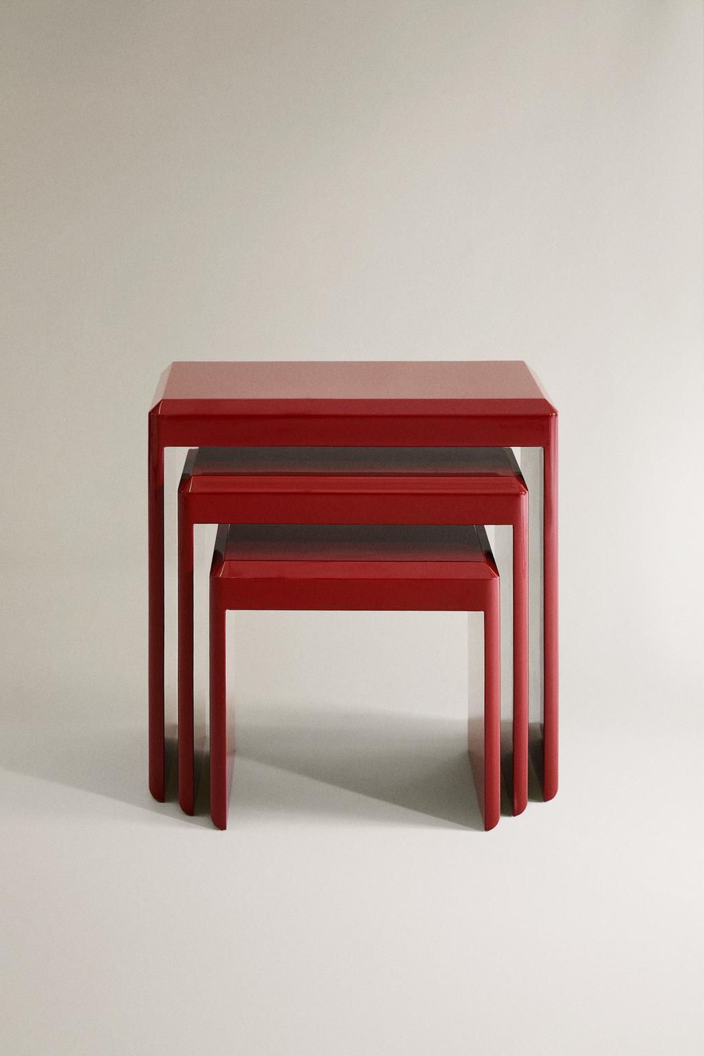 Набор лакированных настольных столов (набор из 3 шт.) | колин кинг
