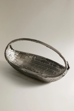 Низкая плетеная металлическая корзина i colin king- Заказать в России