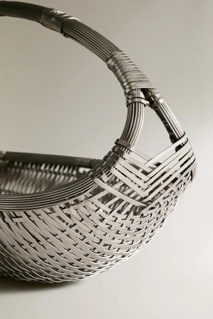 Низкая плетеная металлическая корзина i colin king- Заказать в России