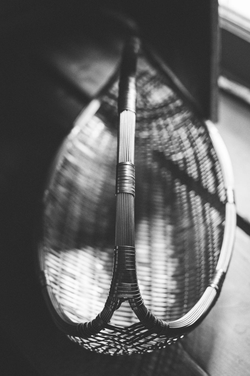 Низкая плетеная металлическая корзина i colin king