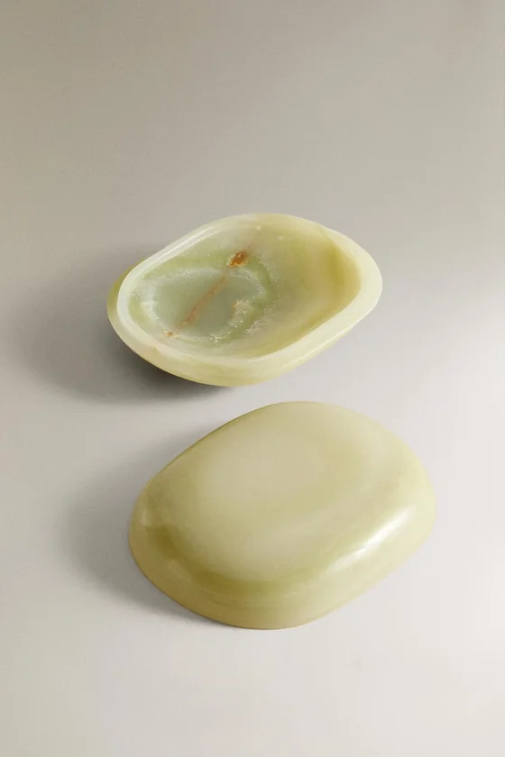 Серебристый ящик oval onyx от colin king