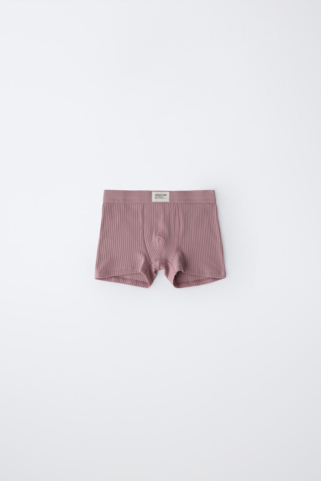 6-14 ЛЕТ/НАБОР ИЗ ТРЕХ ТРУСОВ-БОКСЕРОВ В РУБЧИК С НАШИВКОЙ