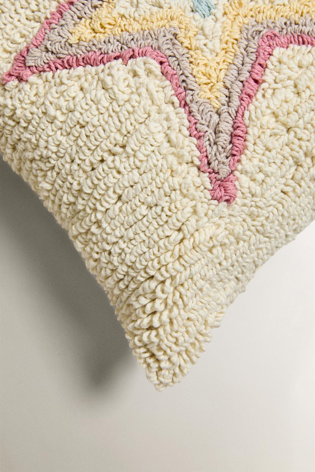 Детский чехол подушки с звездами