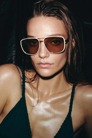 Вязаный лиф бикини с треугольными чашками- Заказать в России