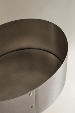 Овальная коробка из нержавеющей стали- Заказать в России