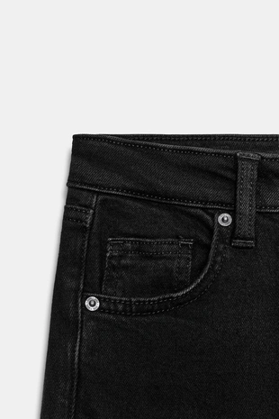 Джинсы Trf укороченные клёш с высокой посадкой- Заказать в России