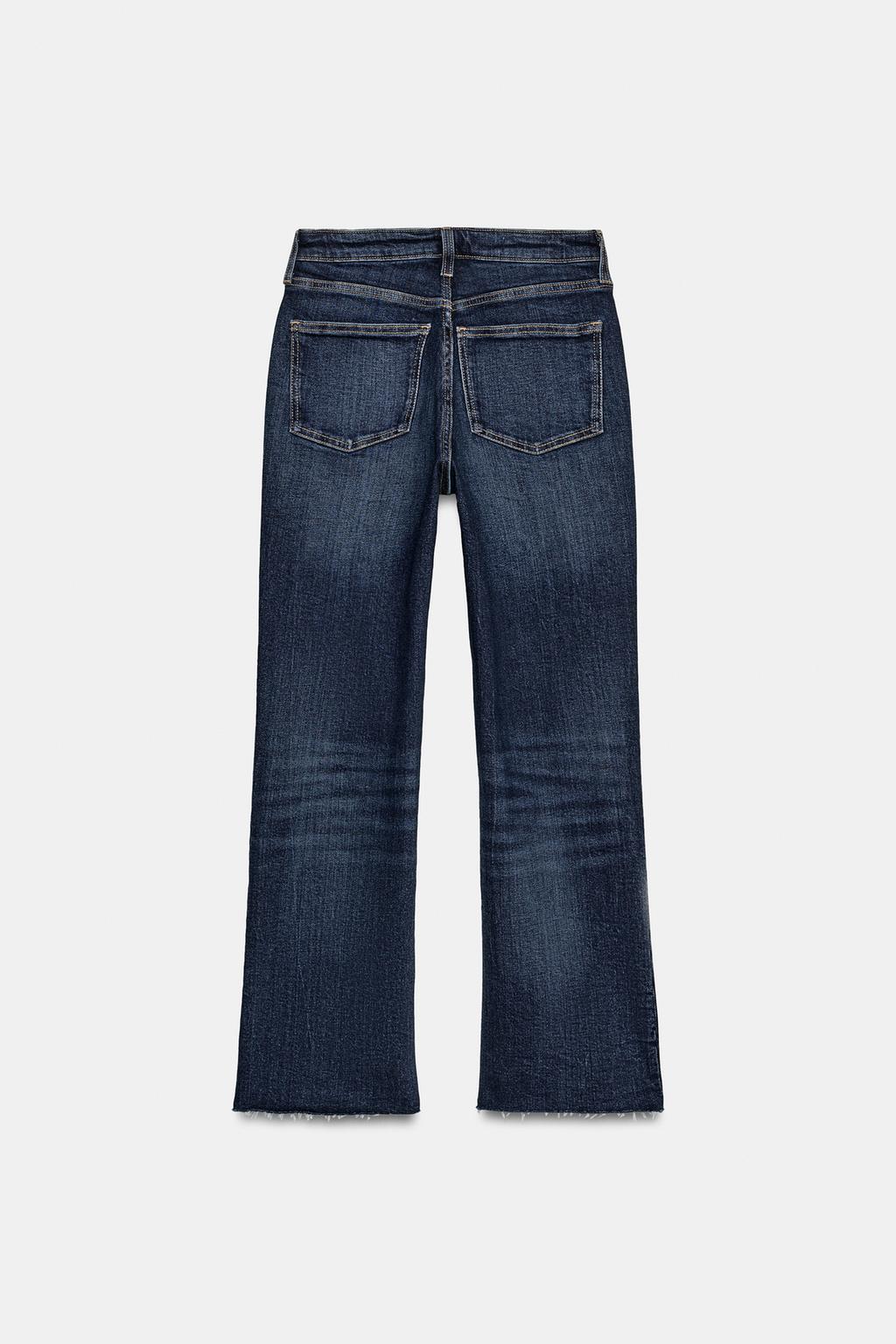 ДЖИНСЫ TRF CROPPED FLARE С ВЫСОКОЙ ПОСАДКОЙ