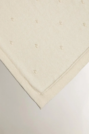 Одеяло для младенцев из хлопка с узором из точек- Заказать в России