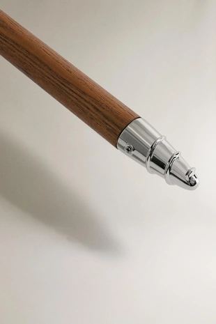 Зонт из дерева ясеня с контрастной отделкой- Заказать в России