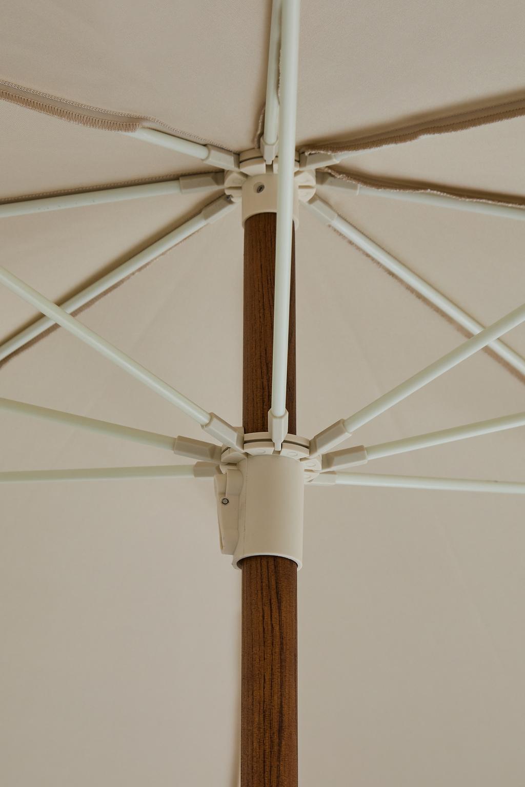Зонт из дерева ясеня с контрастной отделкой