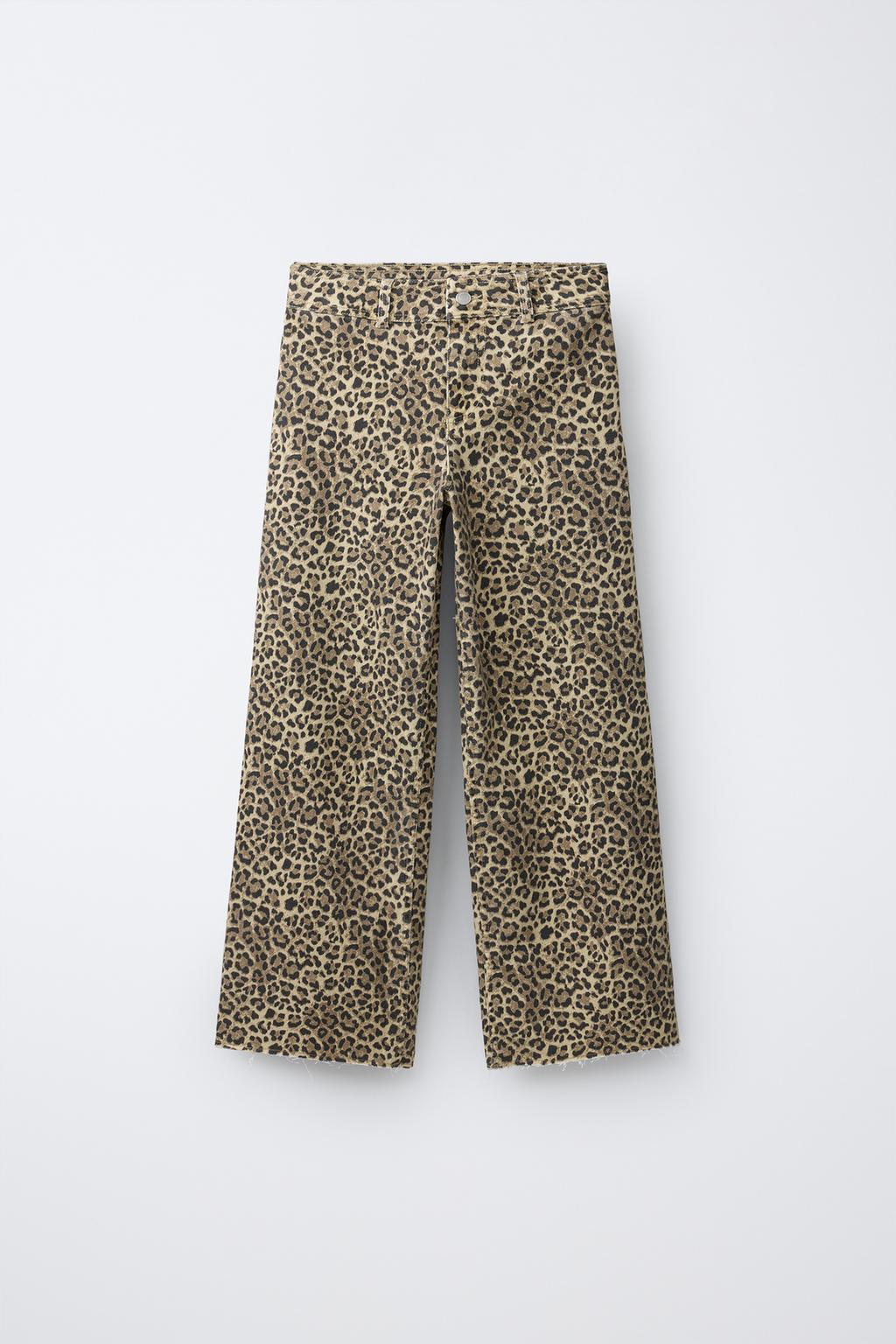 ДЖИНСЫ MARINE С АНИМАЛИСТИЧЕСКИМ ПРИНТОМ