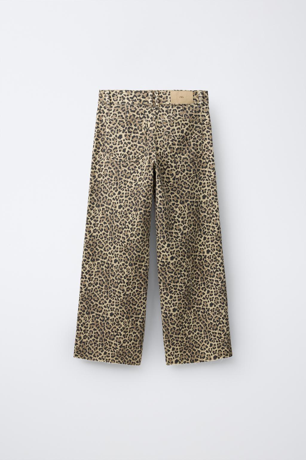 ДЖИНСЫ MARINE С АНИМАЛИСТИЧЕСКИМ ПРИНТОМ