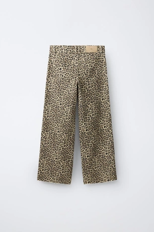 Джинсы Marine с анималистическим принтом- Заказать в России