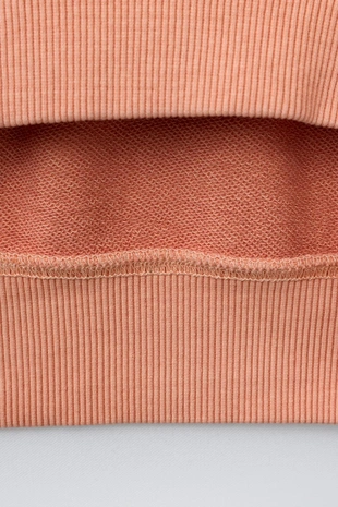 Однотонная толстовка из крашеной ткани- Заказать в России